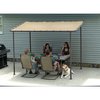 Shelterlogic 10x6 Solano Gazebo Canopy Tan Cover 22516